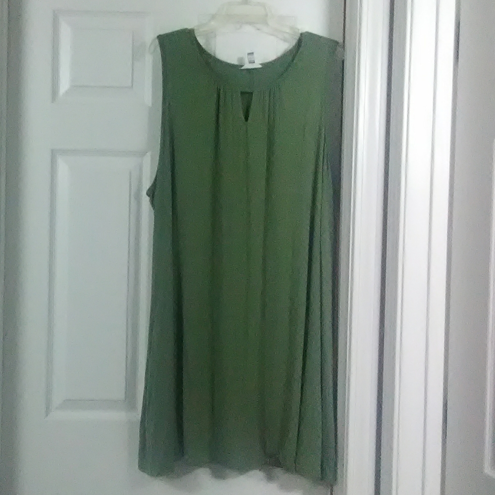 Army green dress